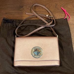 NWOT Kate Spade Rose Gold Crossbody bag